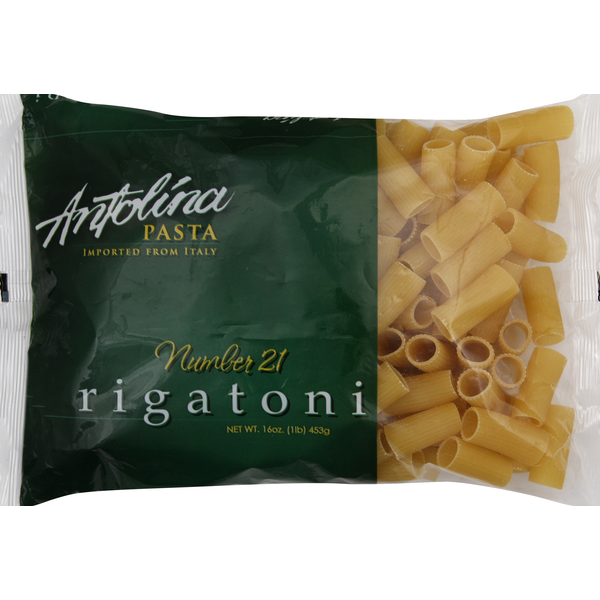 Dry Pasta Antolina Rigatoni, Number 21 hero