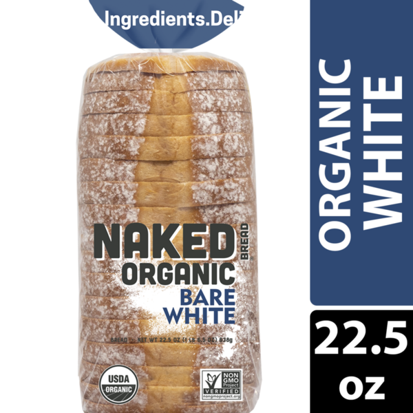 Bread Naked Bread Organic Bare White Bread Sandwich Bread hero