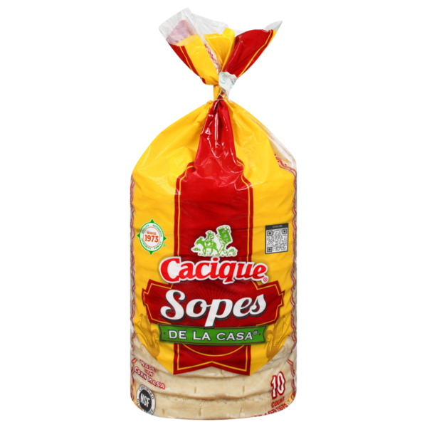 Packaged Cheese Cacique Sopes hero