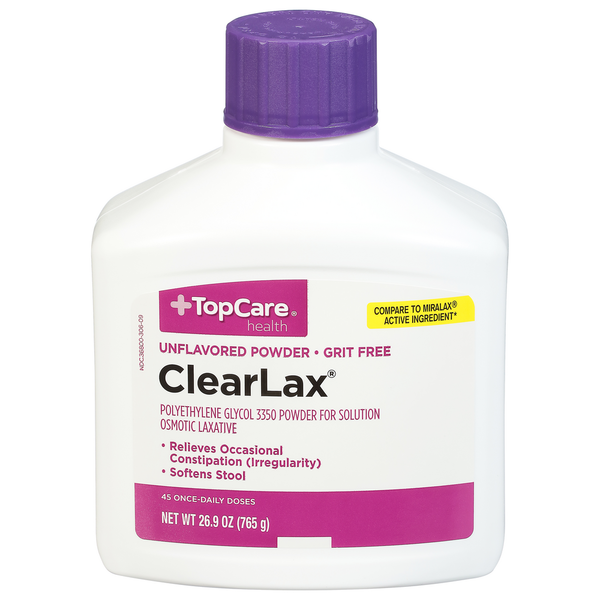 Digestion TopCare Clearlax, Powder, Unflavored hero