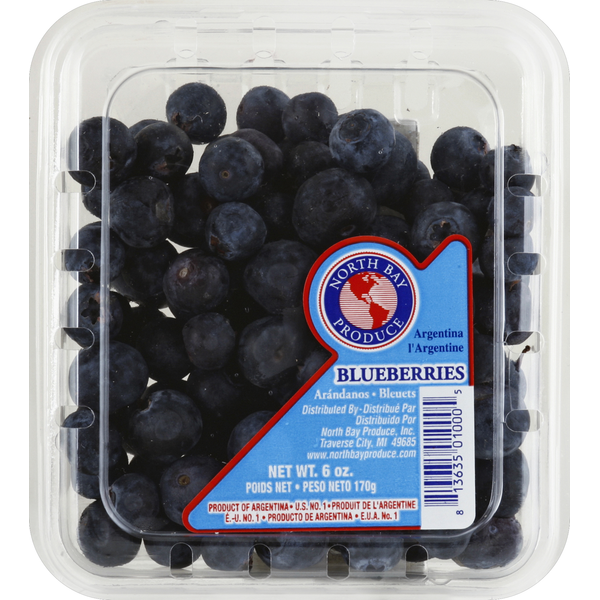 Fresh Fruits North Bay Produce Blueberries hero