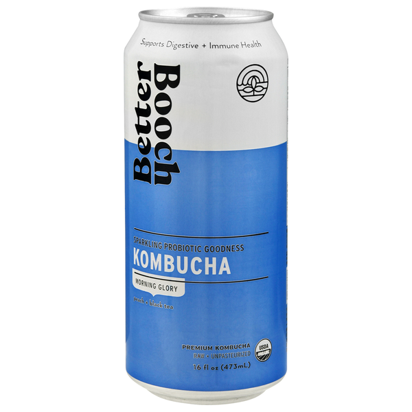 Tea Better Booch Kombucha, Premium, Morning Glory hero