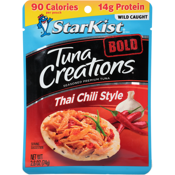 Canned Meat & Seafood StarKist Tuna, Premium, Bold, Thai Chili Style hero