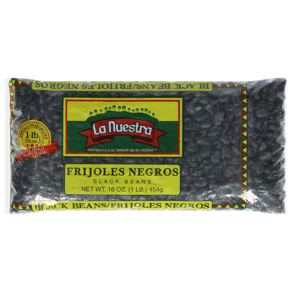 Packaged Vegetables & Fruits La Nuestra Black Beans hero