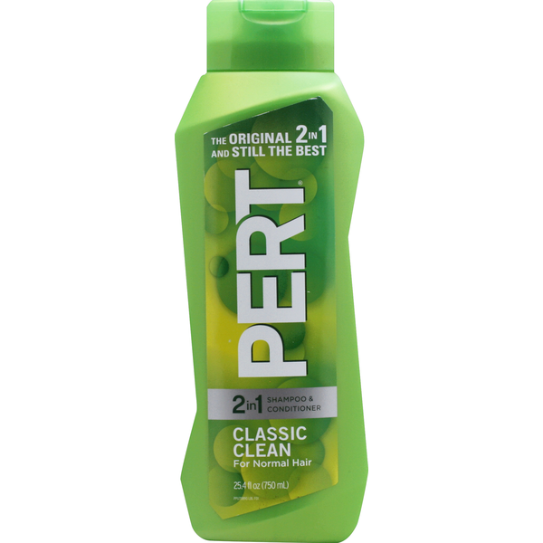 Hair Care Pert Shampoo & Conditioner, 2 in 1, Classic Clean, for Normal Hair hero