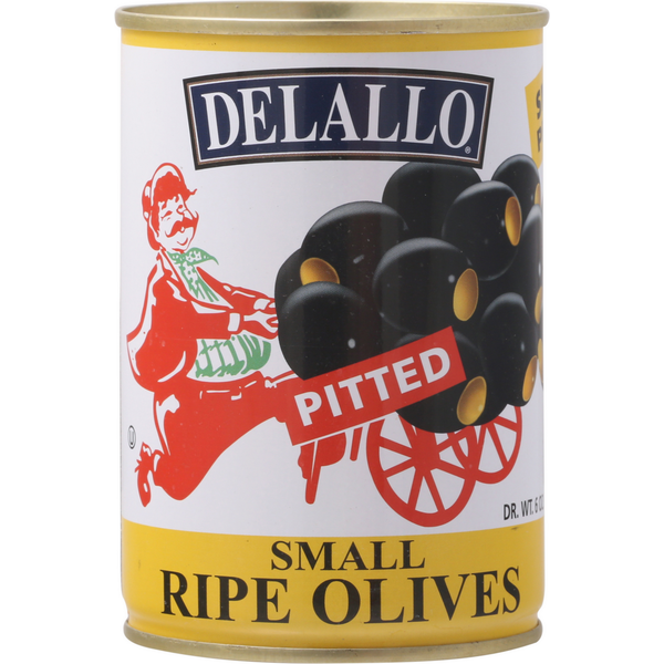 Pickled Goods & Olives DeLallo Olives, Ripe, Pitted, Small hero