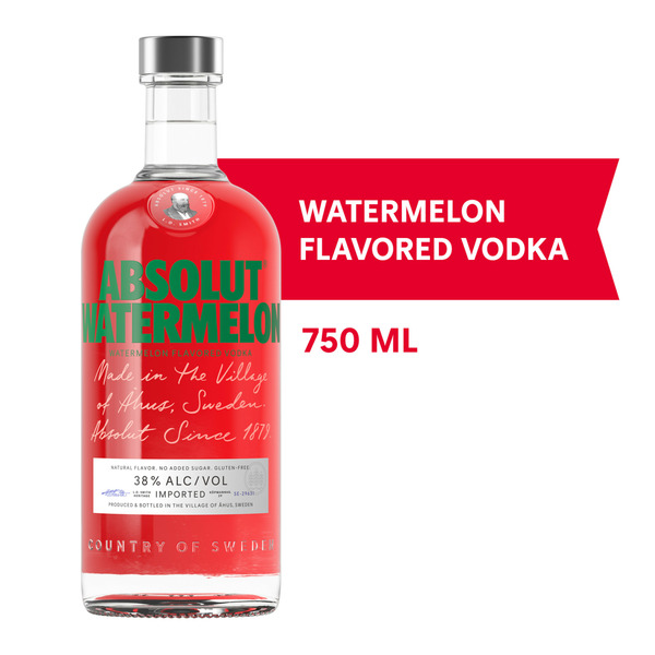 Vodka Absolut Watermelon Flavored Vodka hero