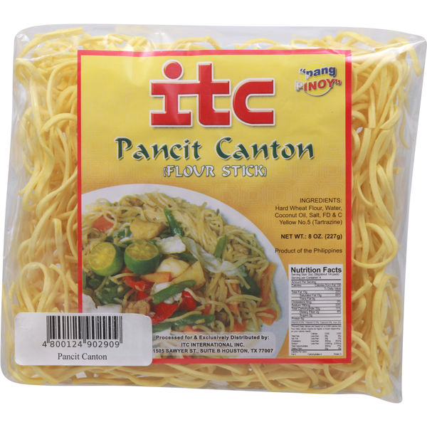 Instant Foods Itc Pancit Canton, Flour Stick hero