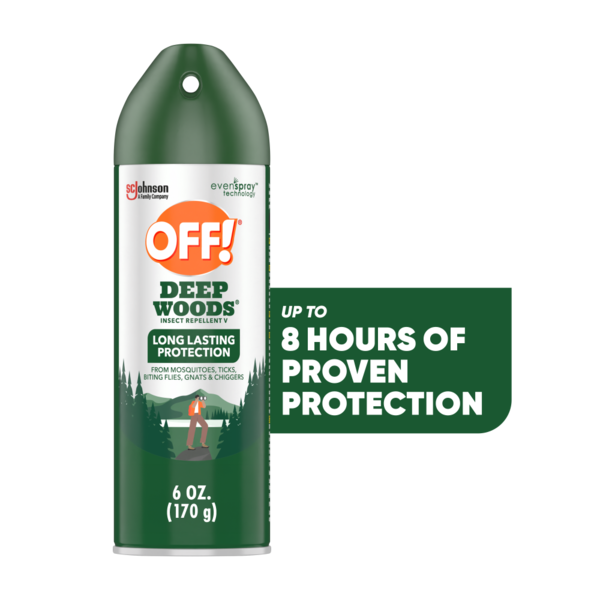 More Household Off!® Deep Woods® Insect Repellent Aerosol Spray hero