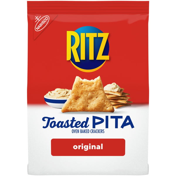 Chips & Pretzels Ritz Original Toasted Pita Crackers hero