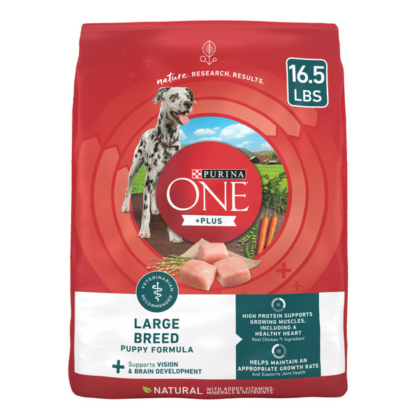 Dog Food & Care Purina ONE Plus Large Breed Puppy Food Dry Formula hero