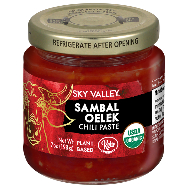 Condiments Sky Valley Chili Paste, Sambal Oelek hero