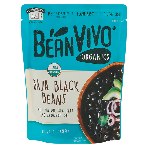 Frozen Meals BeanVIVO Baja Black Beans hero