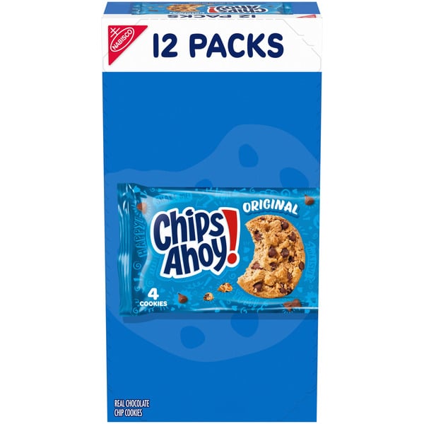 Cookies & Cakes Chips Ahoy! Original Chocolate Chip Cookies, Snack Packs hero