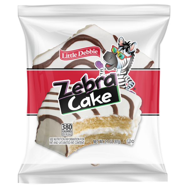 Cookies & Cakes Little Debbie Cake, Zebra hero