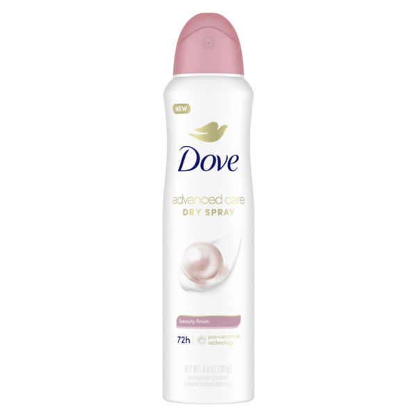 Deodorants Dove Dry Spray Antiperspirant Deodorant Beauty Finish hero