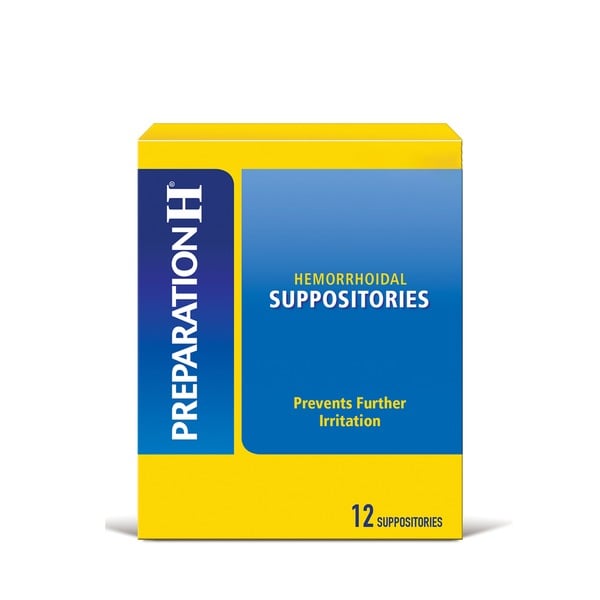 First Aid Preparation H Hemorrhoid Suppositories hero