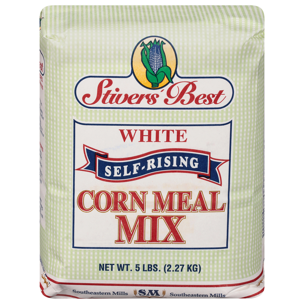 Baking Ingredients Stivers' Best Corn Meal Mix, White, Self-Rising hero