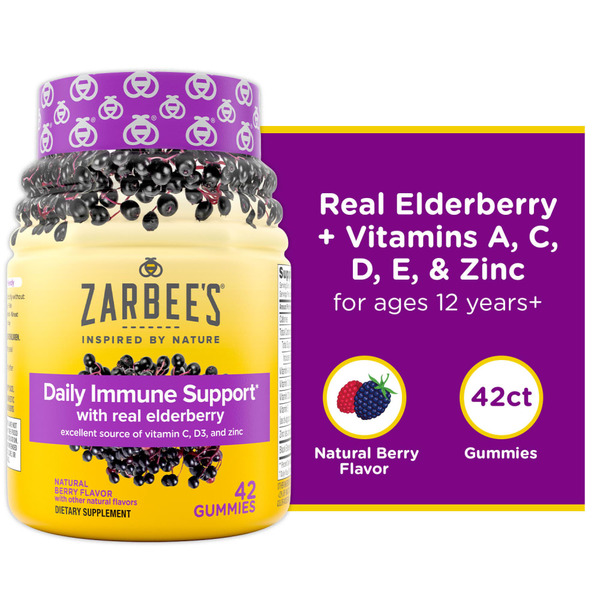 Vitamins & Supplements Zarbee’s Daily Immune Support* Gummies hero