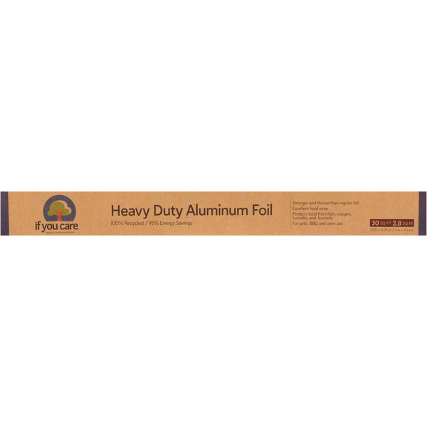 Food Storage If You Care Aluminum Foil, Heavy Duty, 30 Square Feet hero