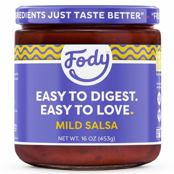 Salsa & Preserved Dips Fody Mild Salsa - Onion Free, GF, Sensitive Recipe hero