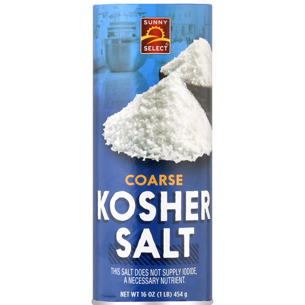 Sunny Select Kosher Salt, Coarse hero