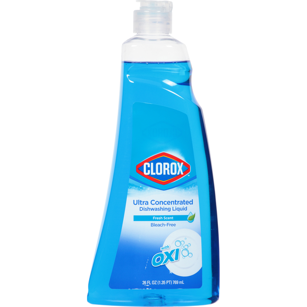 Dish Detergents Clorox Dishwashing Liquid, Ultra Concentrated, Fresh Scent hero