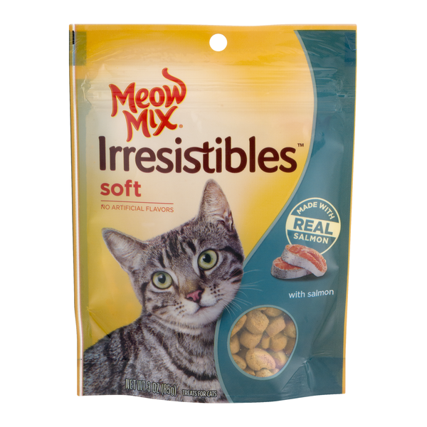 Cat Food & Care Meow Mix Salmon Soft Treats hero