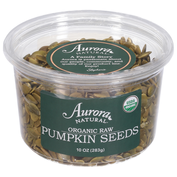 Nuts, Seeds & Dried Fruit Aurora Pumpkin Seeds, Organic, Raw hero