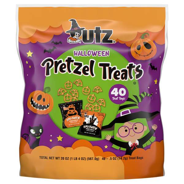 Chips & Pretzels Utz Pretzels Treats, Halloween hero