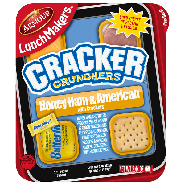 Armour LunchMakers Honey Ham & American hero