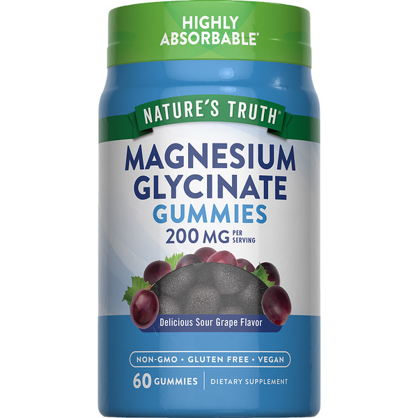 Nature's Truth Magnesium Glycinate Gummies hero