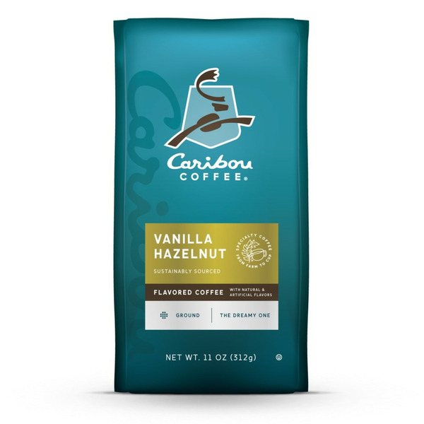 Coffee Caribou Coffee Vanilla Hazelnut Dreamstate, Medium Roast Ground Coffee, Bag hero