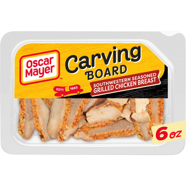 Packaged Lunchmeat Oscar Mayer Southwestern Seasoned Grilled Chicken Breast Strips hero