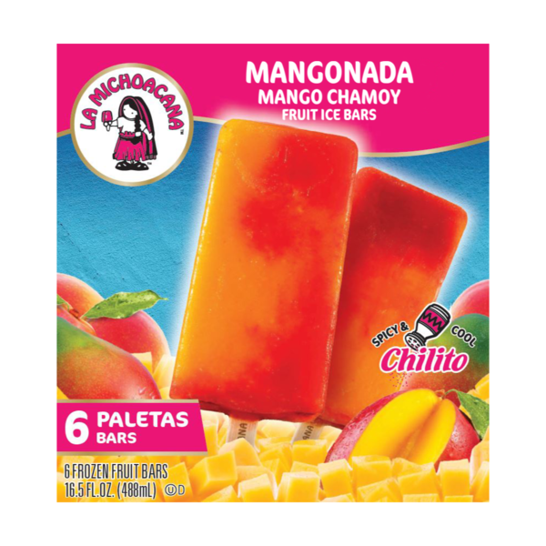 Ice Cream & Ice La Michoacana Mangonada Mango Chamoy Popsicles Paletas hero