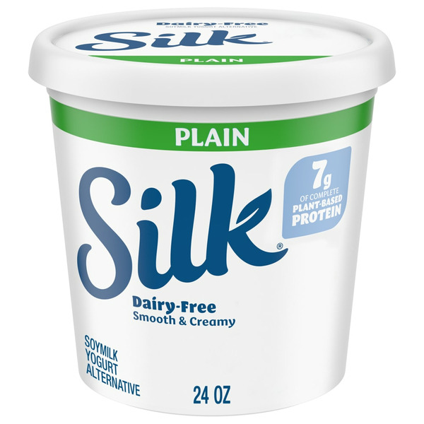 Yogurt Silk Dairy Free Plain Yogurt Alternative hero