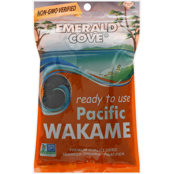 Asian Foods Emerald Cove Seaweed, Pacific Wakame hero