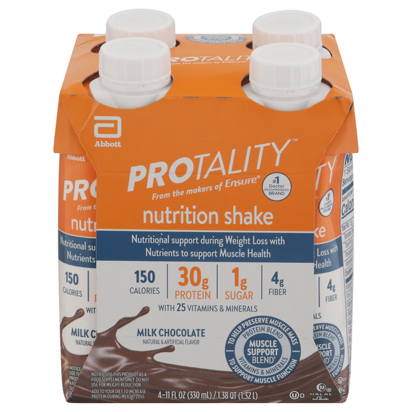 Protality Nutrition Shake, Milk Chocolate hero