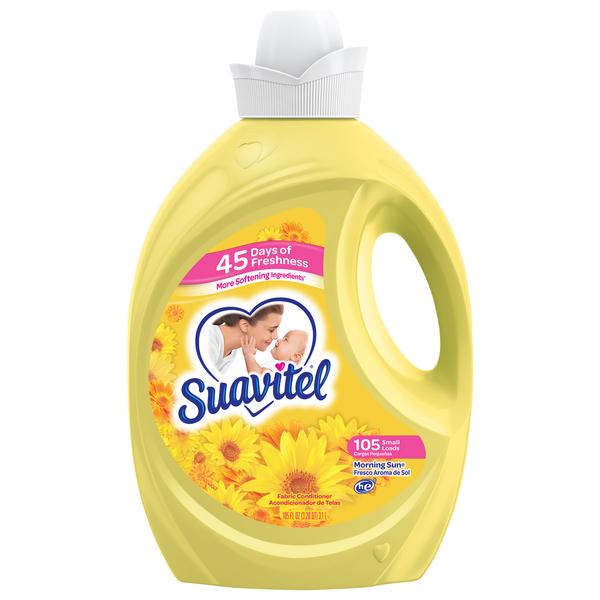 Suavitel Fabric Conditioner, HE, Morning Sun hero