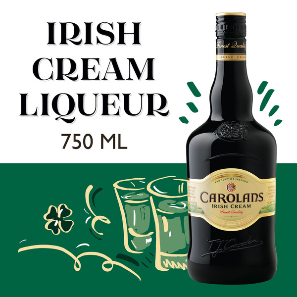 Spirits Carolans Finest Irish Cream Liqueur hero