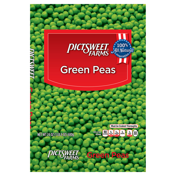 Frozen Vegetables Pictsweet Farms Green Peas hero