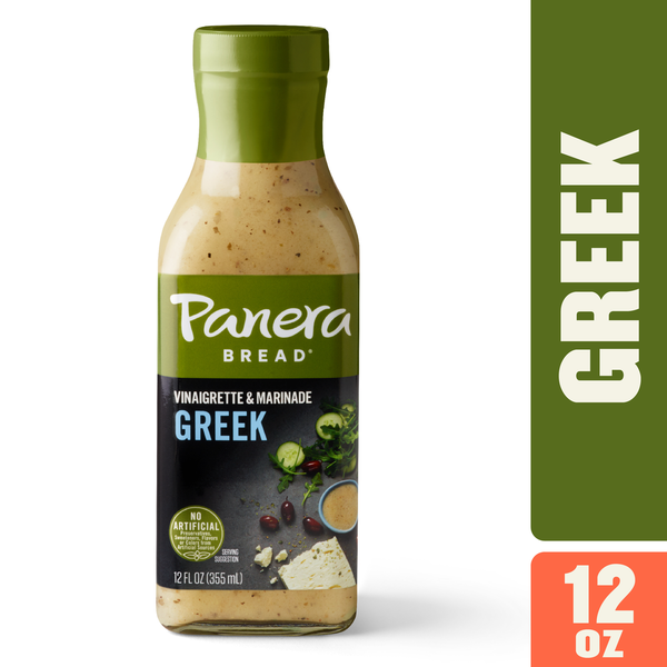 Dips, Dressings or Salad Toppings Panera Bread Greek Salad Dressing hero