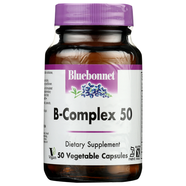 Dietary Supplements Bluebonnet B-Complex 50 hero