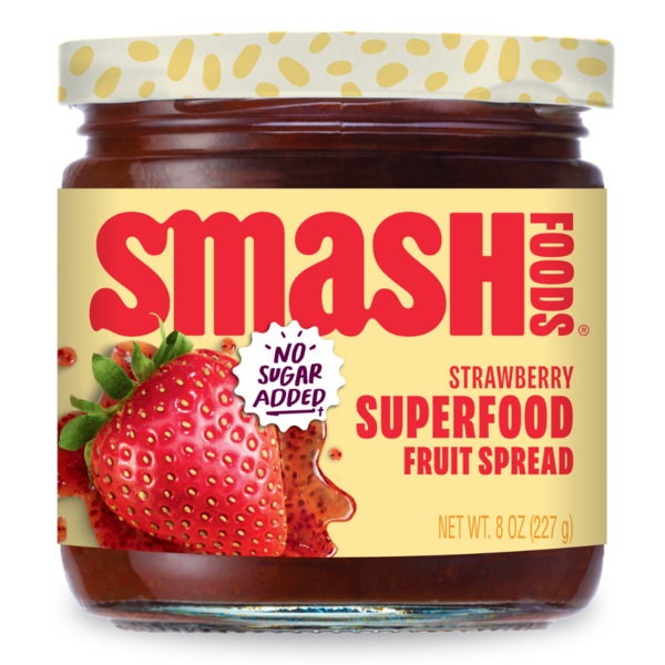 Preserved Dips & Spreads Smash Foods Strawberry Superfood Fruit Spread hero