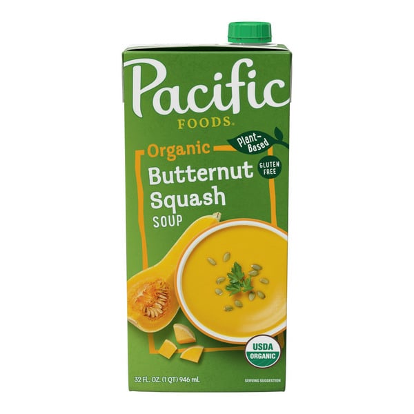 Soup, Broth & Bouillon Pacific Foods Organic Butternut Squash Soup hero