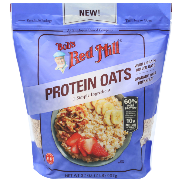 Hot Cereal & Pancake Mixes Bob's Red Mill Protein Oats hero