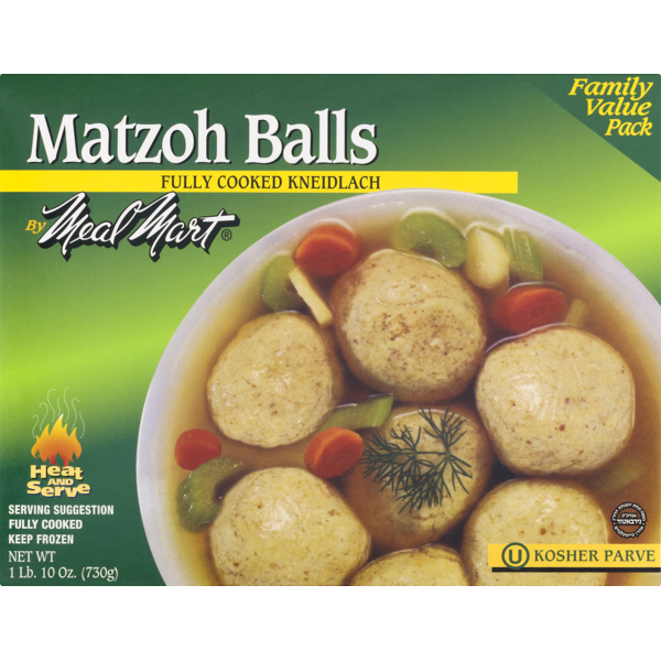 Appetizers & Sides Meal Mart. Matzoh Balls, Family Value Pack hero