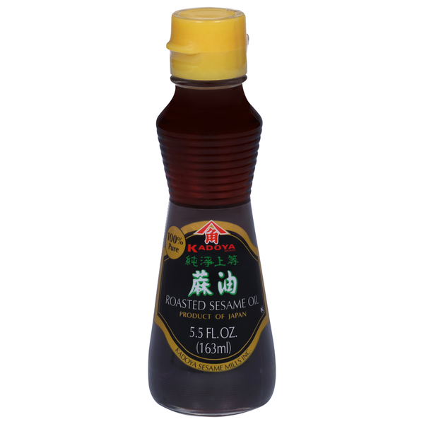 Asian Foods Kadoya Sesame Oil, Roasted, 100% Pure hero