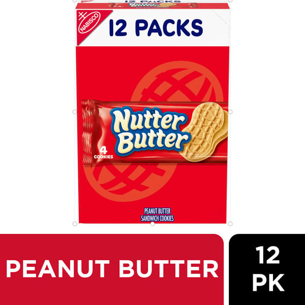 Packaged Cookies Nutter Butter Peanut Butter Single Serve 1.9 Z hero