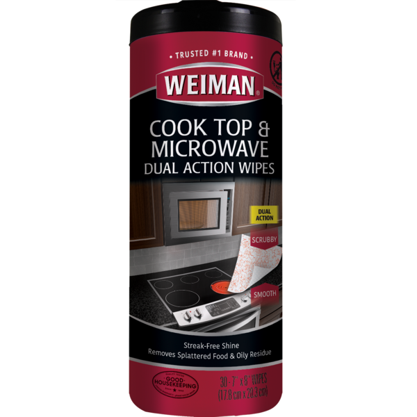 Cleaning Products Weiman Cook Top & Microwave Dual Action Wipes hero